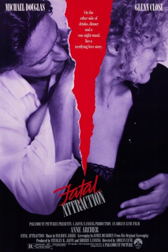 L'affiche du film Fatal Attraction