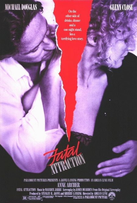 L'affiche du film Fatal Attraction [1987]