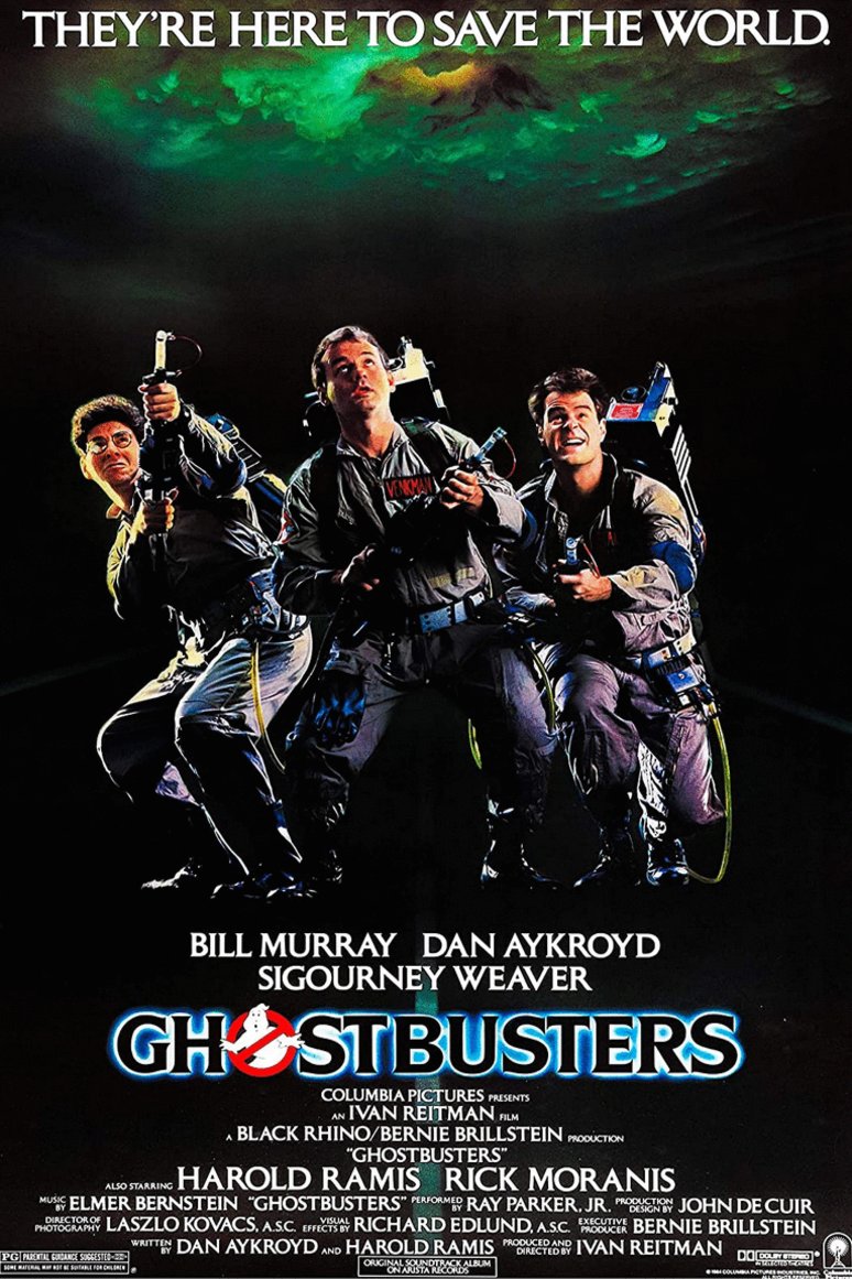 Poster of the movie Ghostbusters