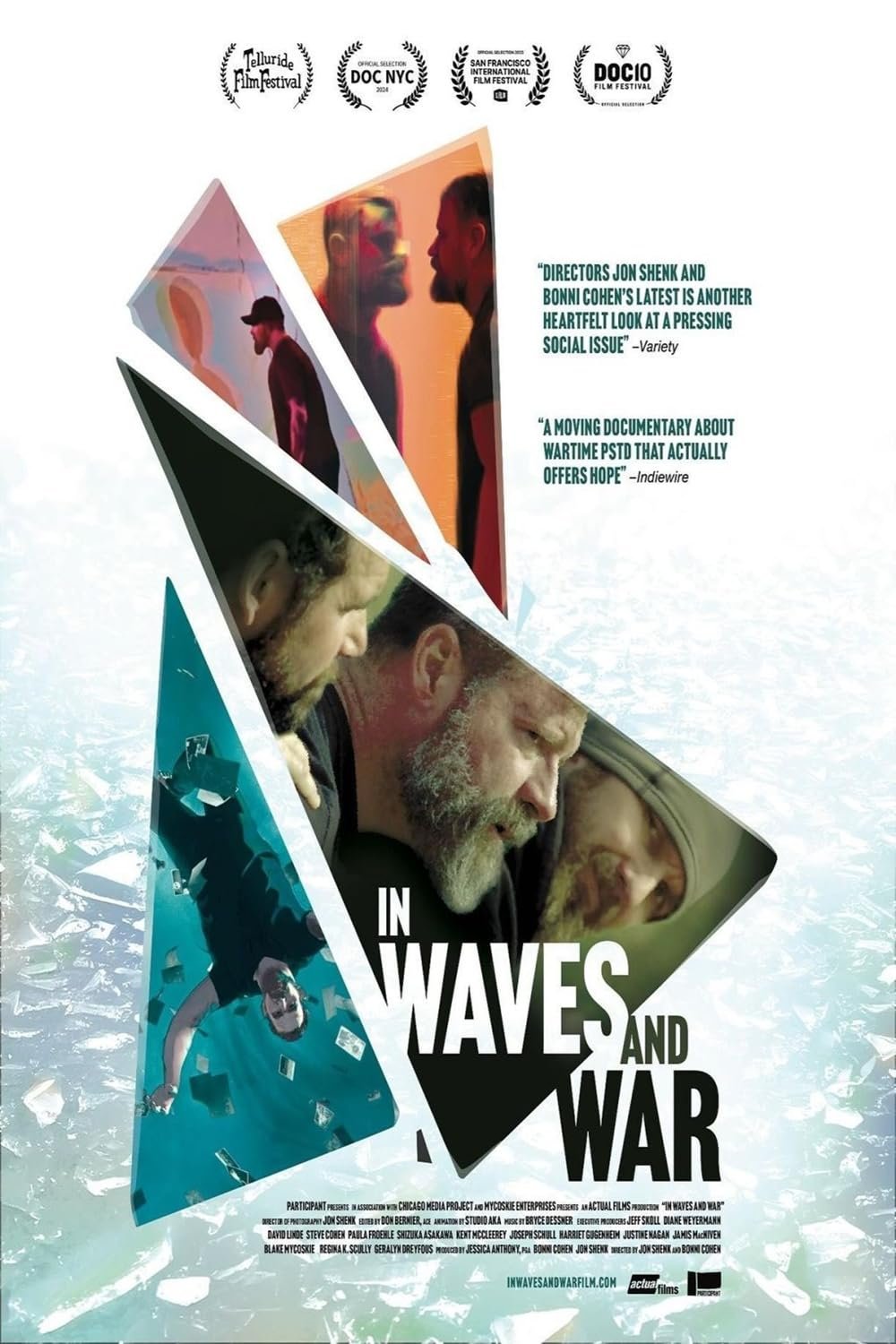 L'affiche du film In Waves and War [2024]