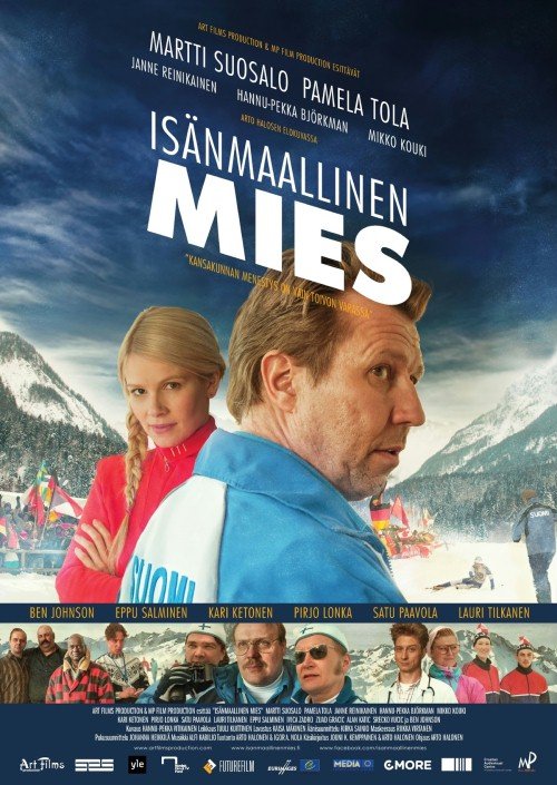 Finnish poster of the movie A Patriotic Man