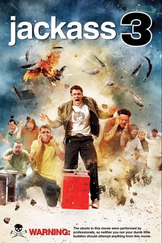 L'affiche du film Jackass 3