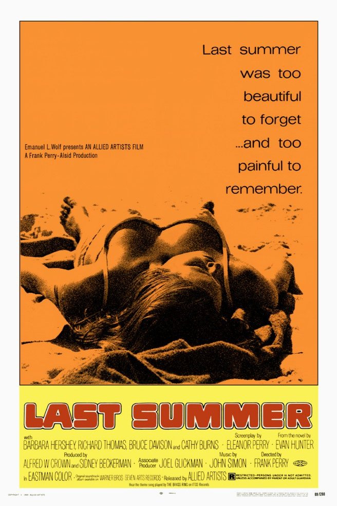 L'affiche du film Last Summer