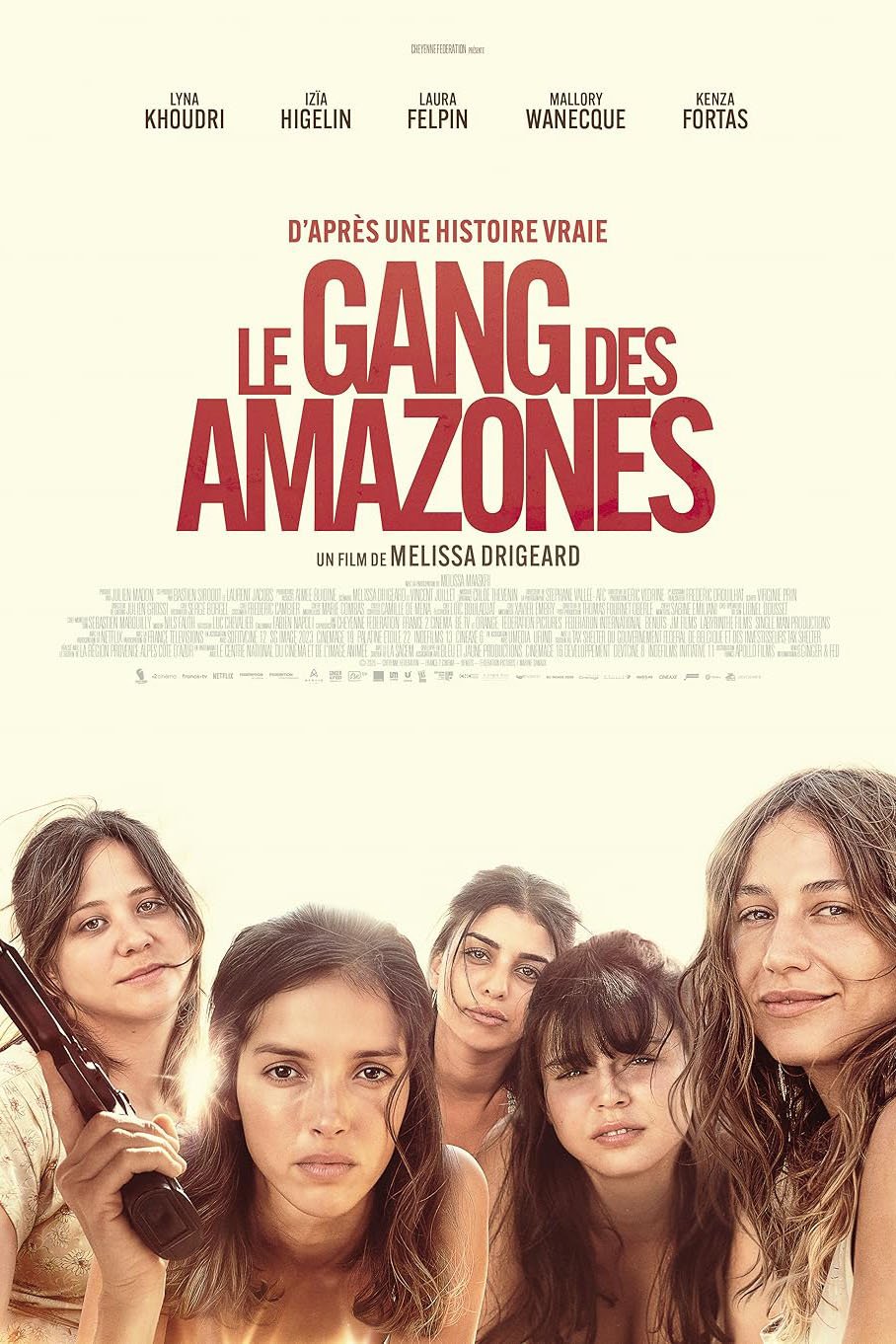 L'affiche du film Le gang des Amazones [2025]