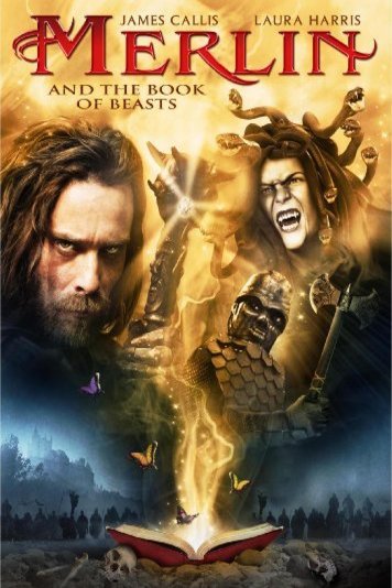 L'affiche du film Merlin and the Book of Beasts