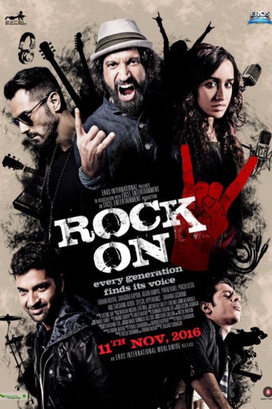 L'affiche du film Rock on 2 [2016]