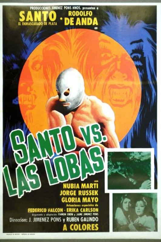 Poster of the movie Santo vs. las lobas [1976]