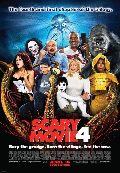 L'affiche du film Scary Movie 4