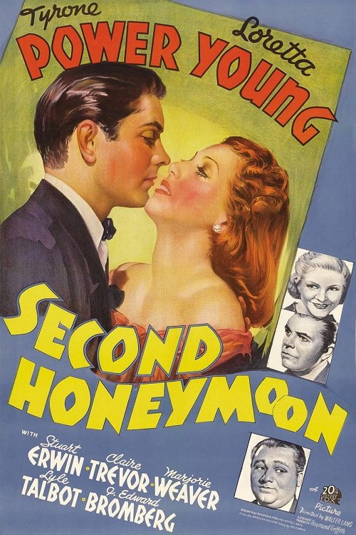 L'affiche du film Second Honeymoon