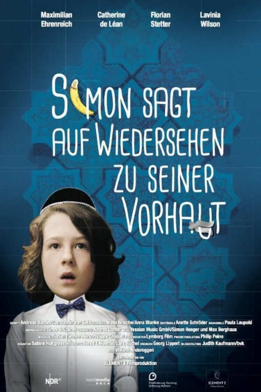 L'affiche originale du film Simon sagt 'Auf Wiedersehen' zu seiner Vorhaut en allemand
