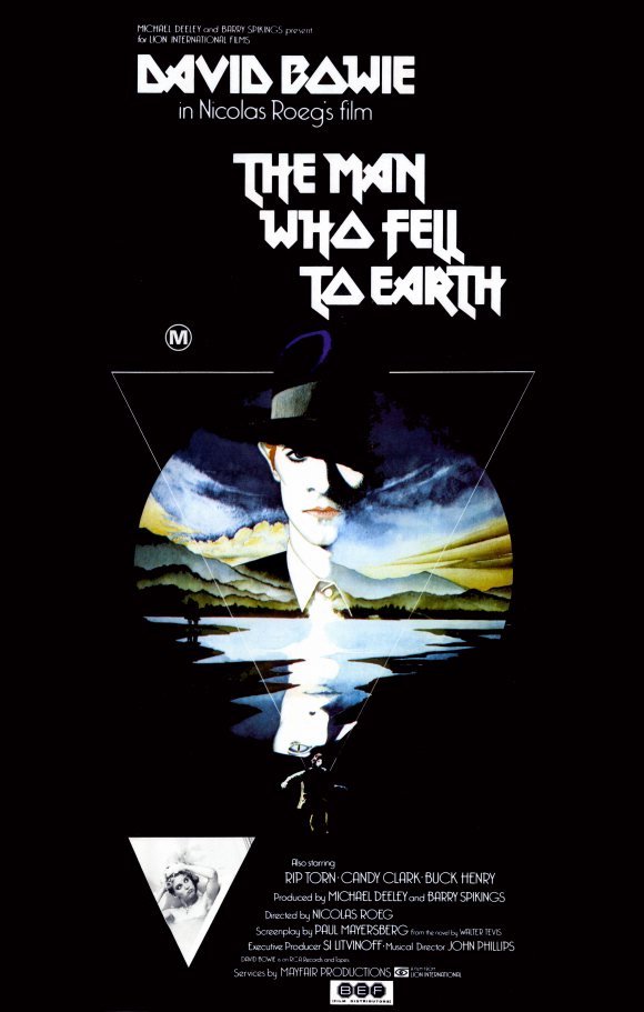 L'affiche du film The Man Who Fell to Earth