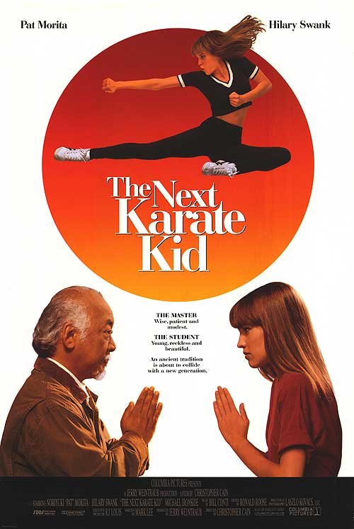 L'affiche du film Miss Karaté Kid