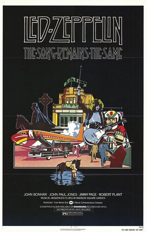Poster of the movie Led Zeppelin: The Song Remains the Same