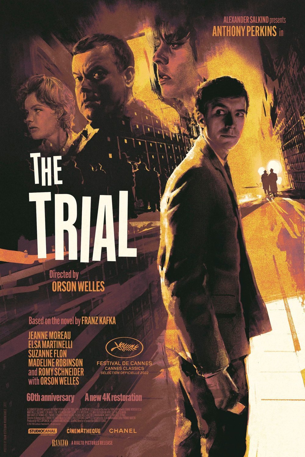 L'affiche du film The Trial