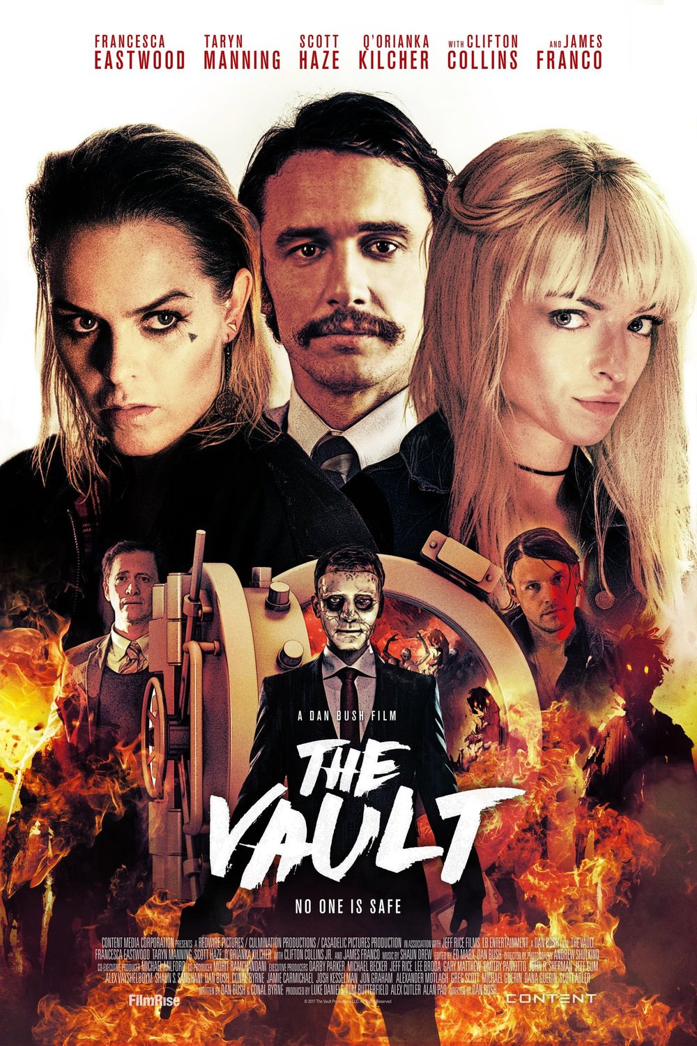 L'affiche du film The Vault