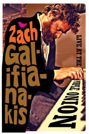 L'affiche du film Zach Galifianakis: Live at the Purple Onion