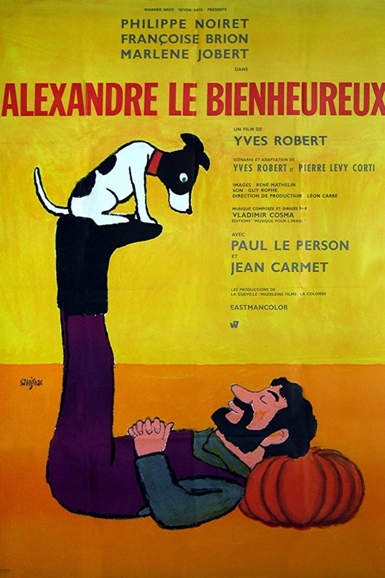 L'affiche du film Alexandre le bienheureux