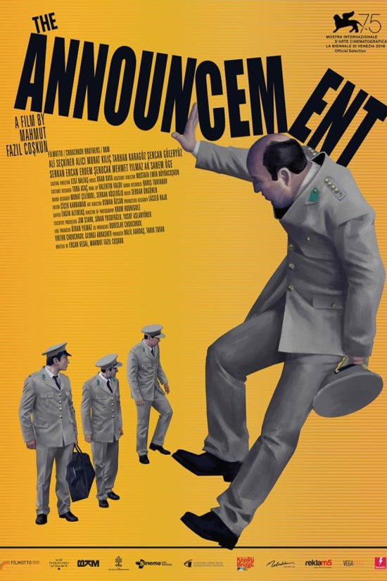 L'affiche du film The Announcement [2017]