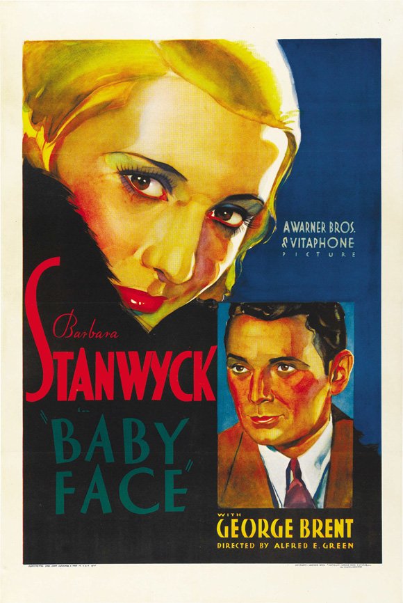 L'affiche du film Baby Face