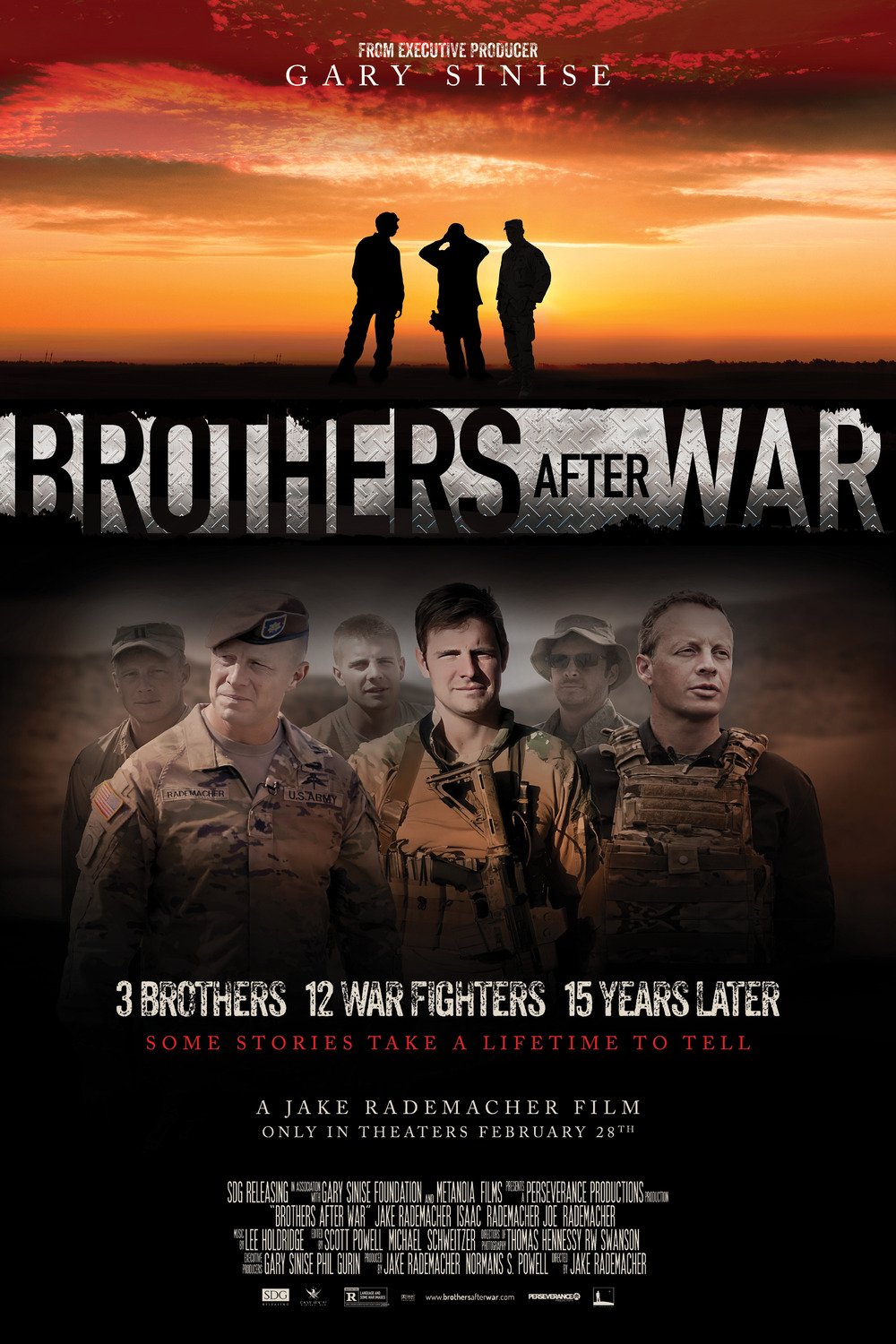 L'affiche du film Brothers After War [2023]