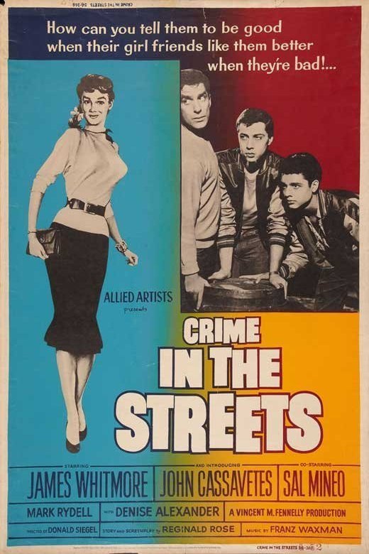L'affiche du film Crime in the Streets
