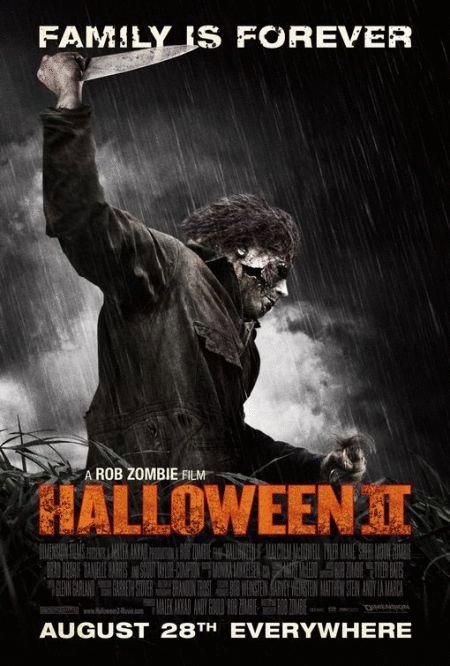 L'affiche du film Halloween II v.f.