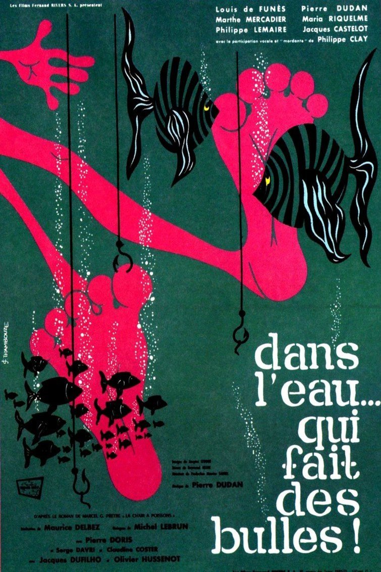 Poster of the movie Dans l'eau... qui fait des bulles!...