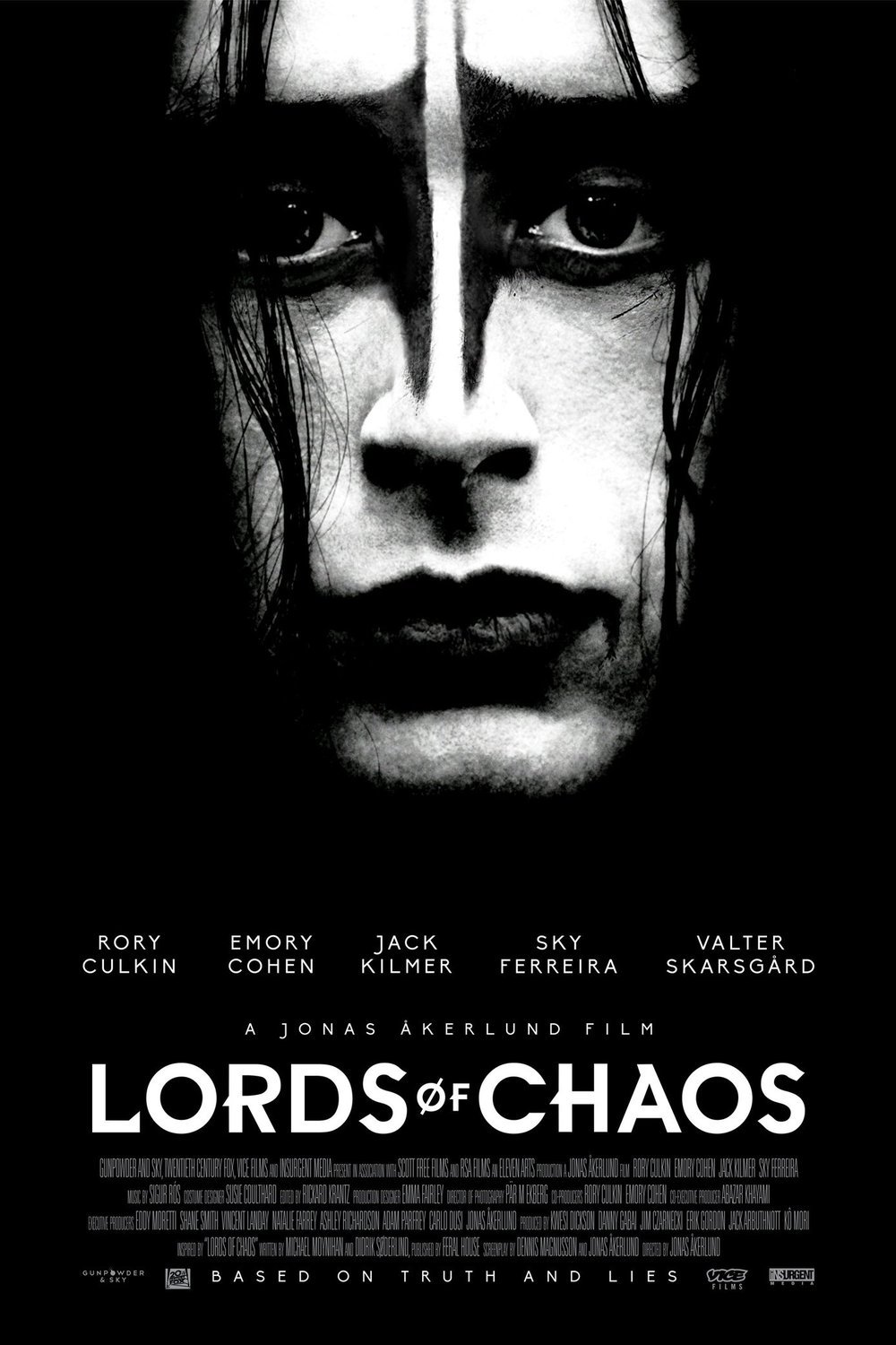 L'affiche du film Lords of Chaos [2018]