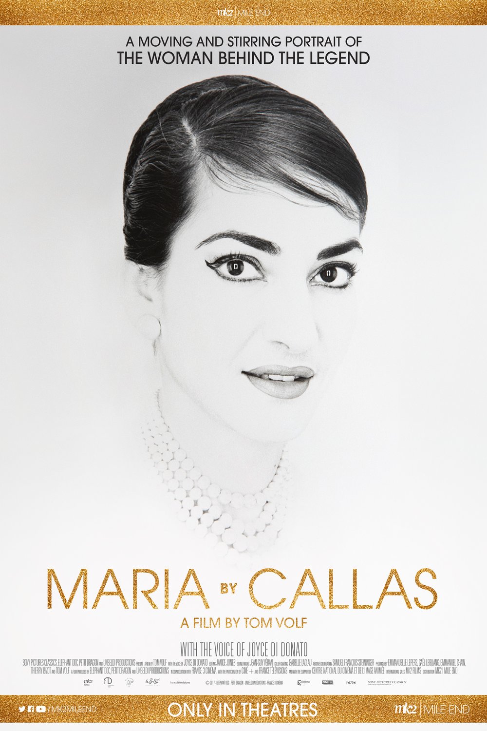 L'affiche du film Maria by Callas