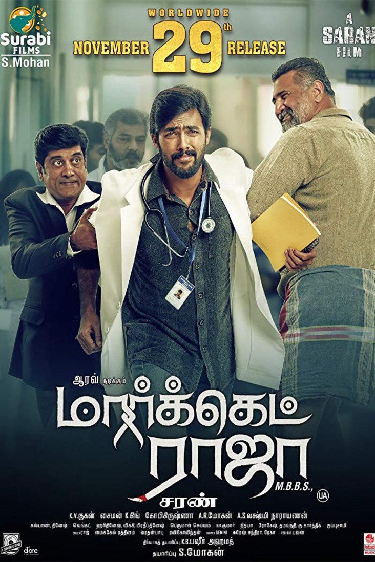 Tamil poster of the movie Market Raja MBBS