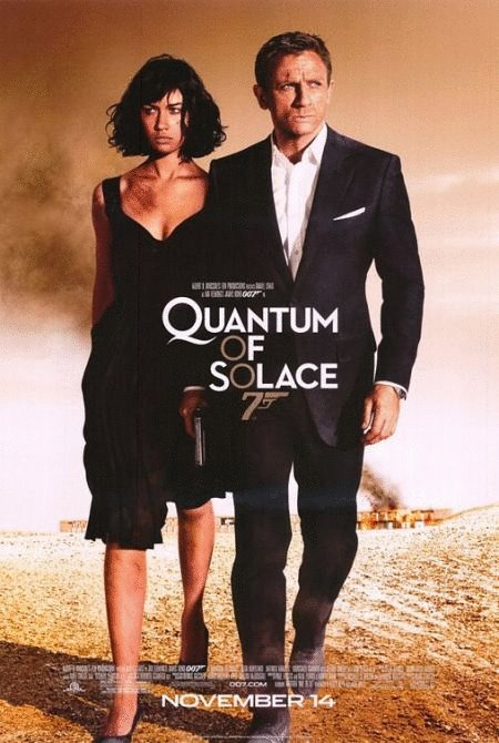 L'affiche du film 007 Quantum v.f.