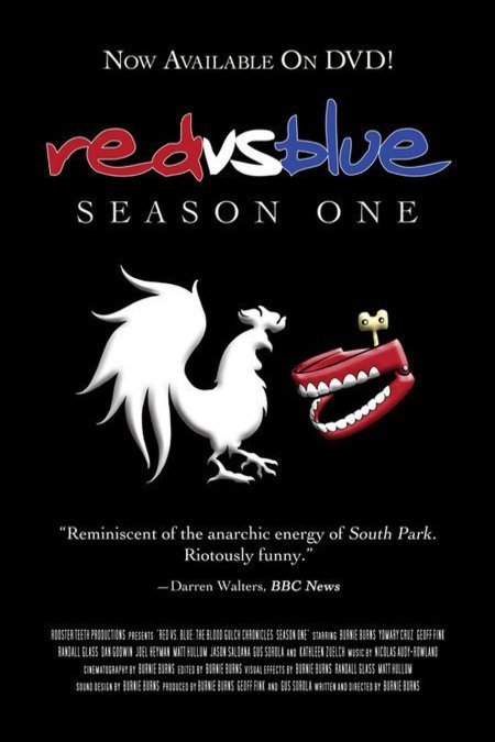 L'affiche originale du film Red vs. Blue en espagnol