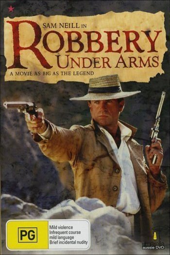 L'affiche du film Robbery Under Arms