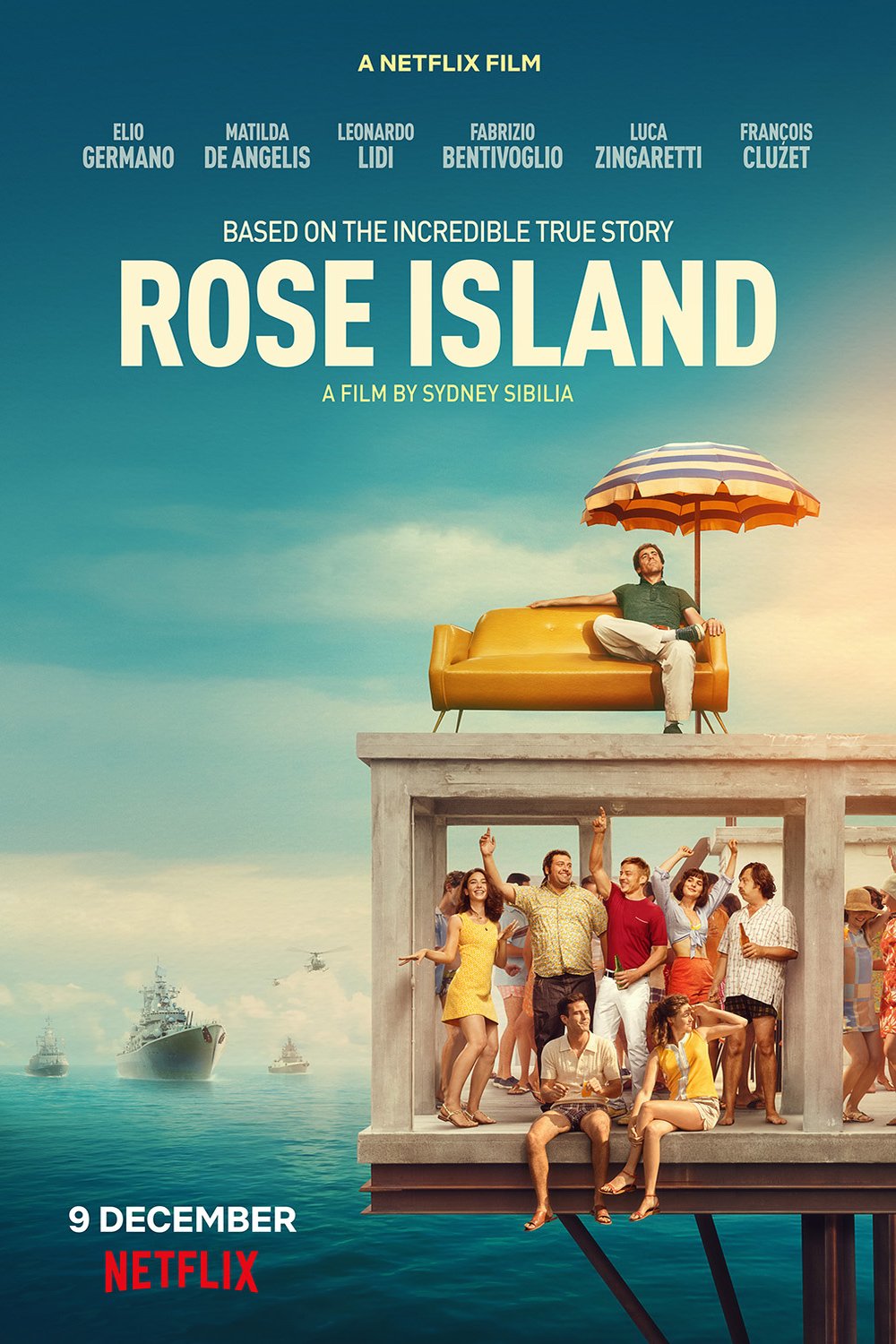 Poster of the movie L'incredibile storia dell'isola delle rose