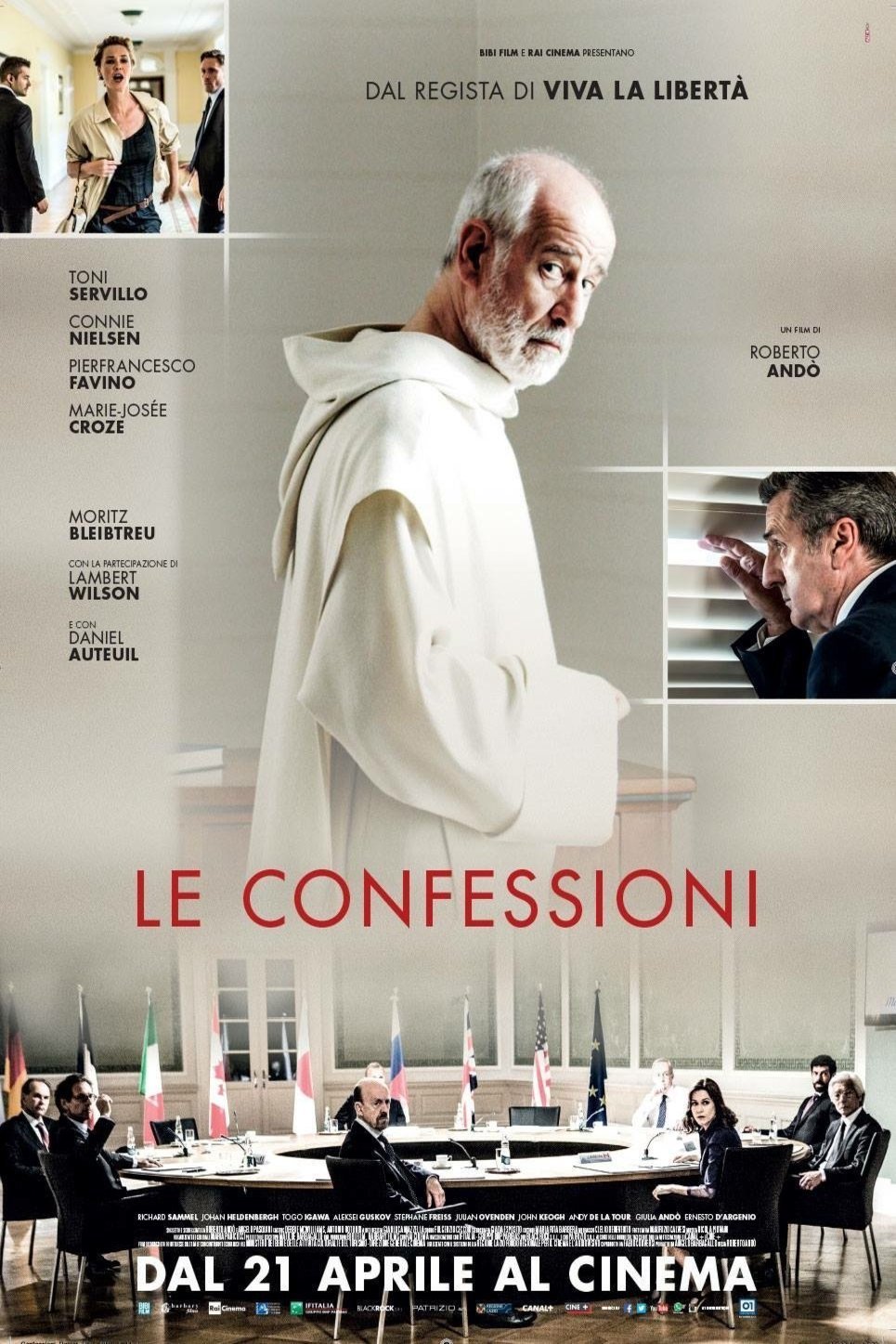 Italian poster of the movie The Confessions