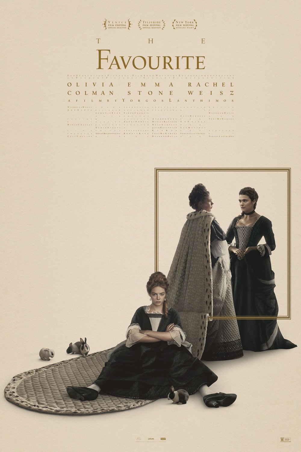 L'affiche du film The Favourite