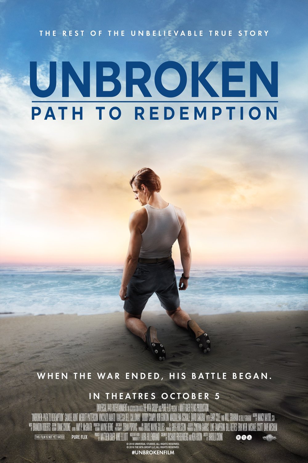 L'affiche du film Unbroken: Path to Redemption
