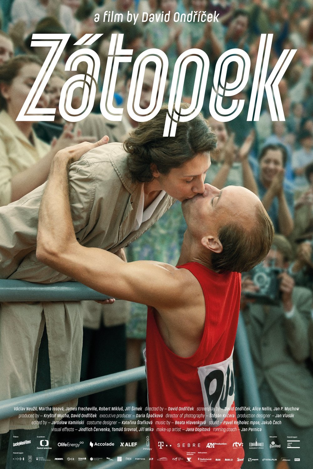 Czech poster of the movie Zátopek