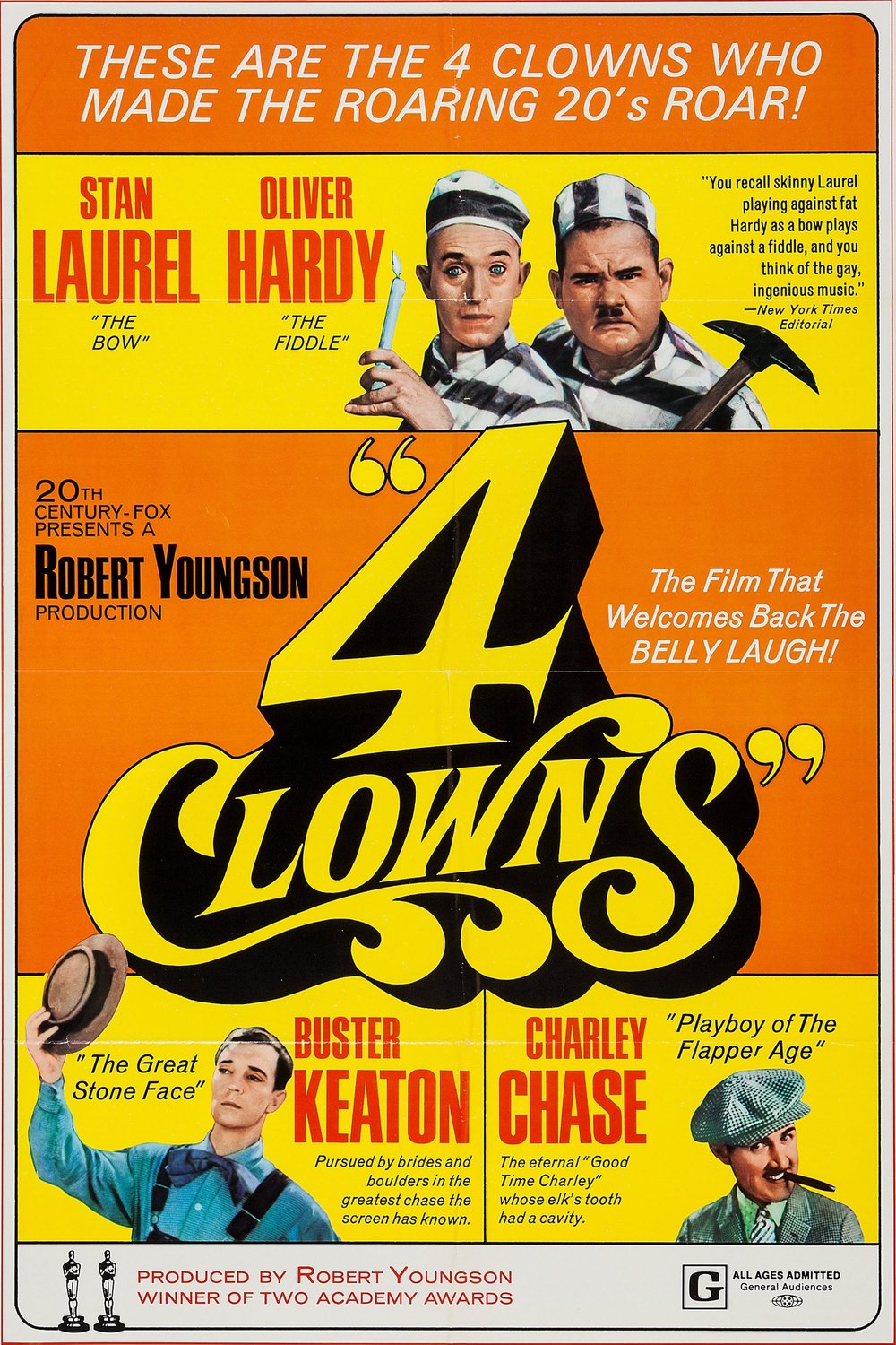 L'affiche du film 4 Clowns