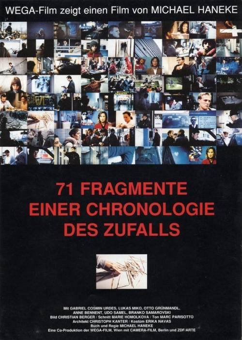 L'affiche du film 71 Fragmente einer Chronologie des Zufal
