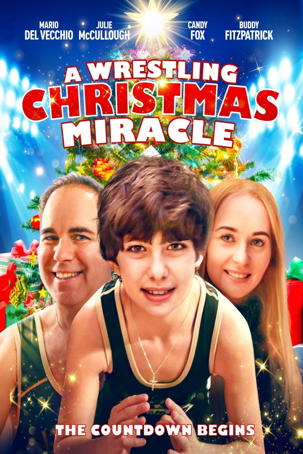 L'affiche du film A Wrestling Christmas Miracle