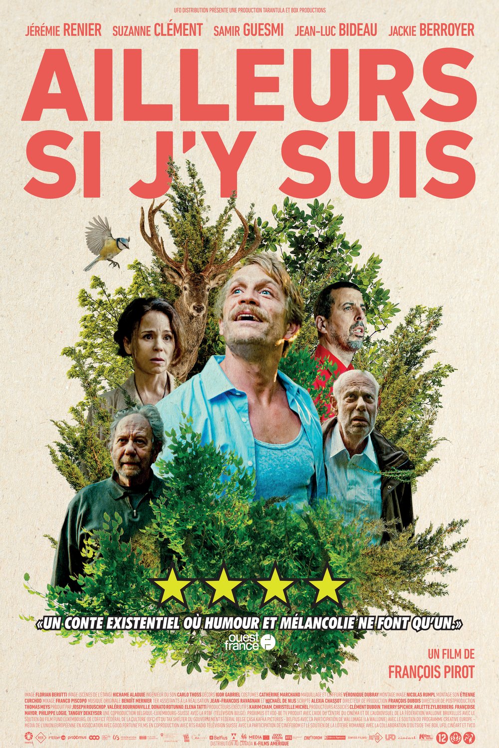 L'affiche du film Ailleurs si j'y suis [2022]