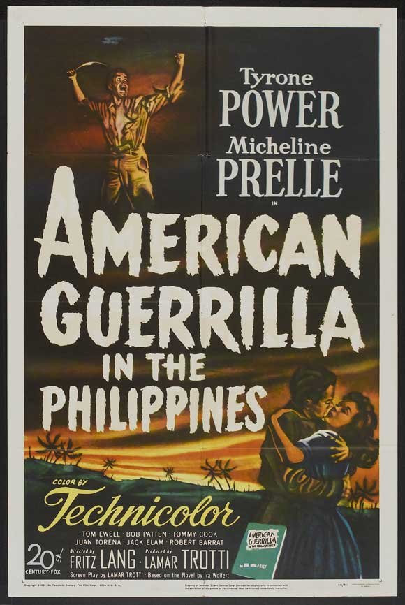L'affiche du film American Guerrilla in the Philippines