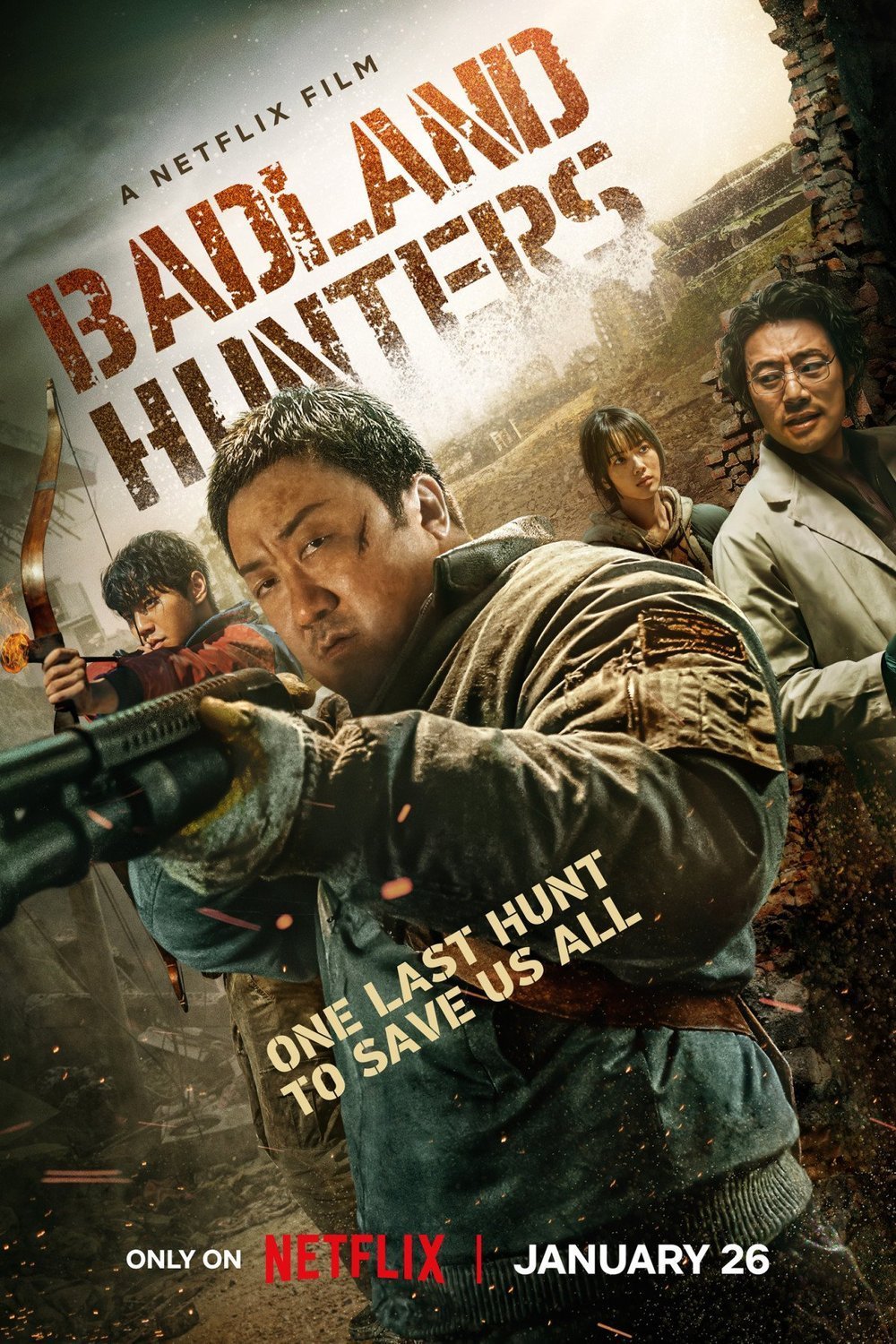 L'affiche du film Badland Hunters [2024]