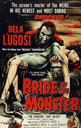 L'affiche du film Bride of the Monster