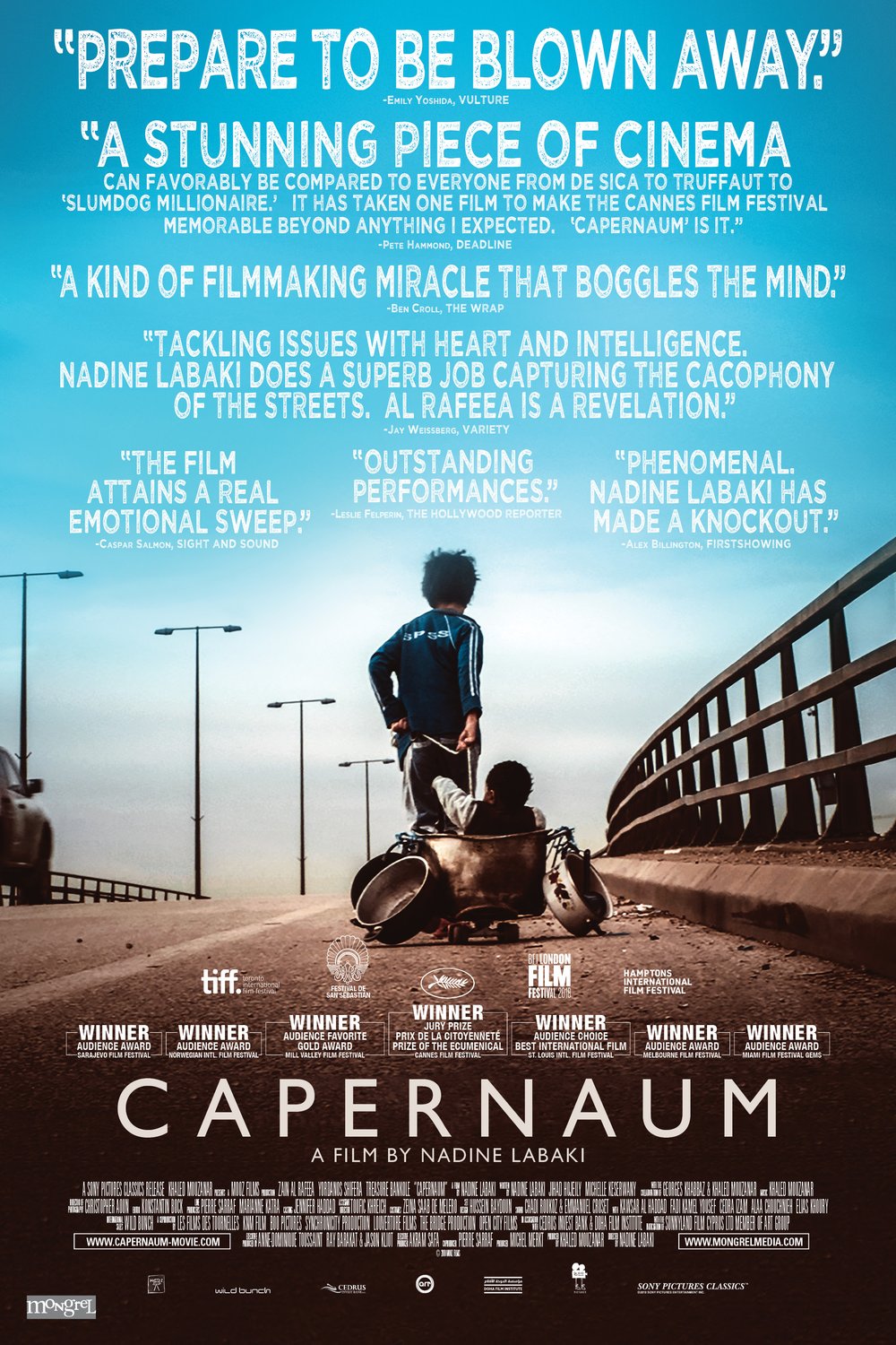 L'affiche du film Capernaum