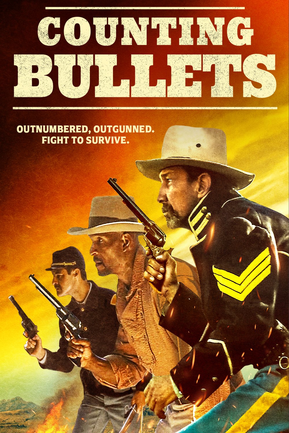 L'affiche du film Counting Bullets [2021]