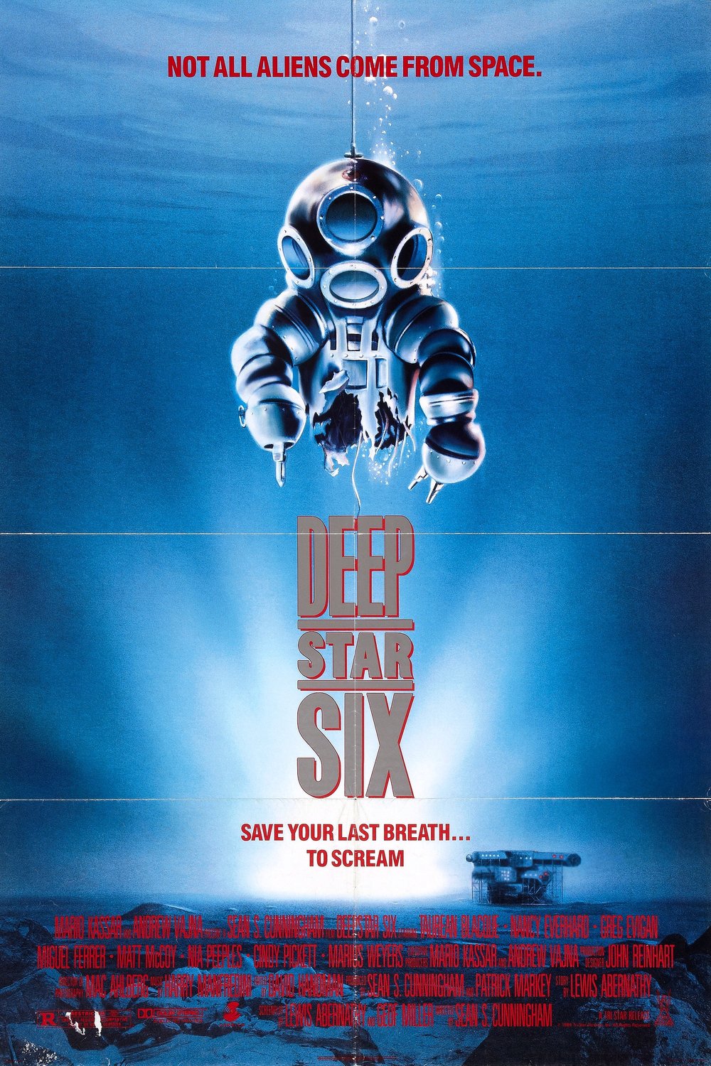 L'affiche du film DeepStar Six