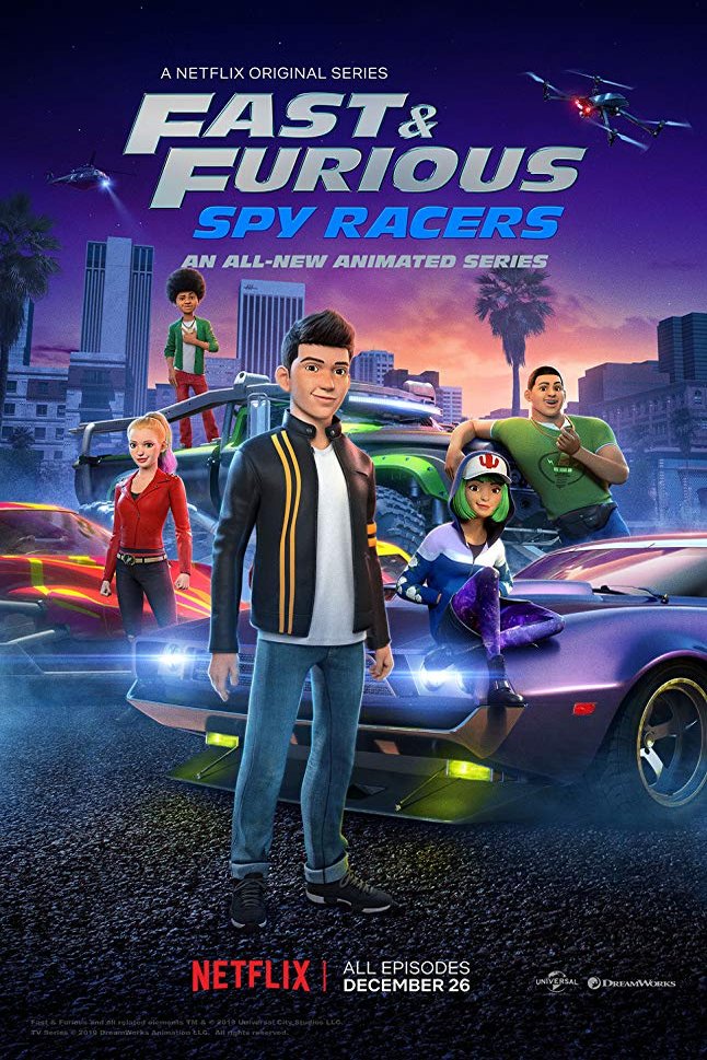 L'affiche du film Fast & Furious Spy Racers
