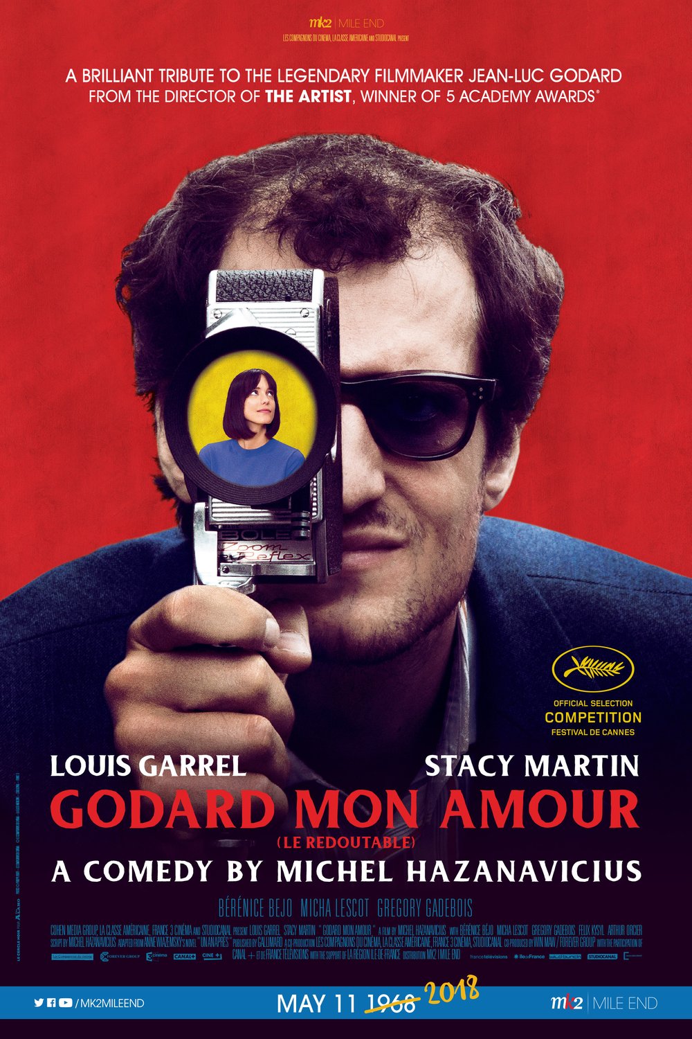 L'affiche du film Godard Mon Amour